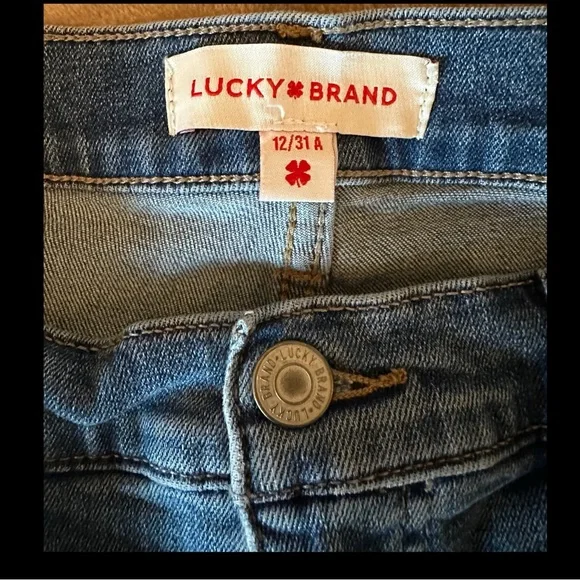 Lucky Brand Women's skinny jeans size 12 - Picture 4 of 5